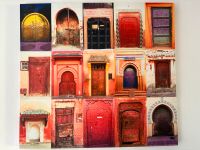 Leinwand Bild mit Türen | Orient | Marokko | Arabisch Hessen - Offenbach Vorschau