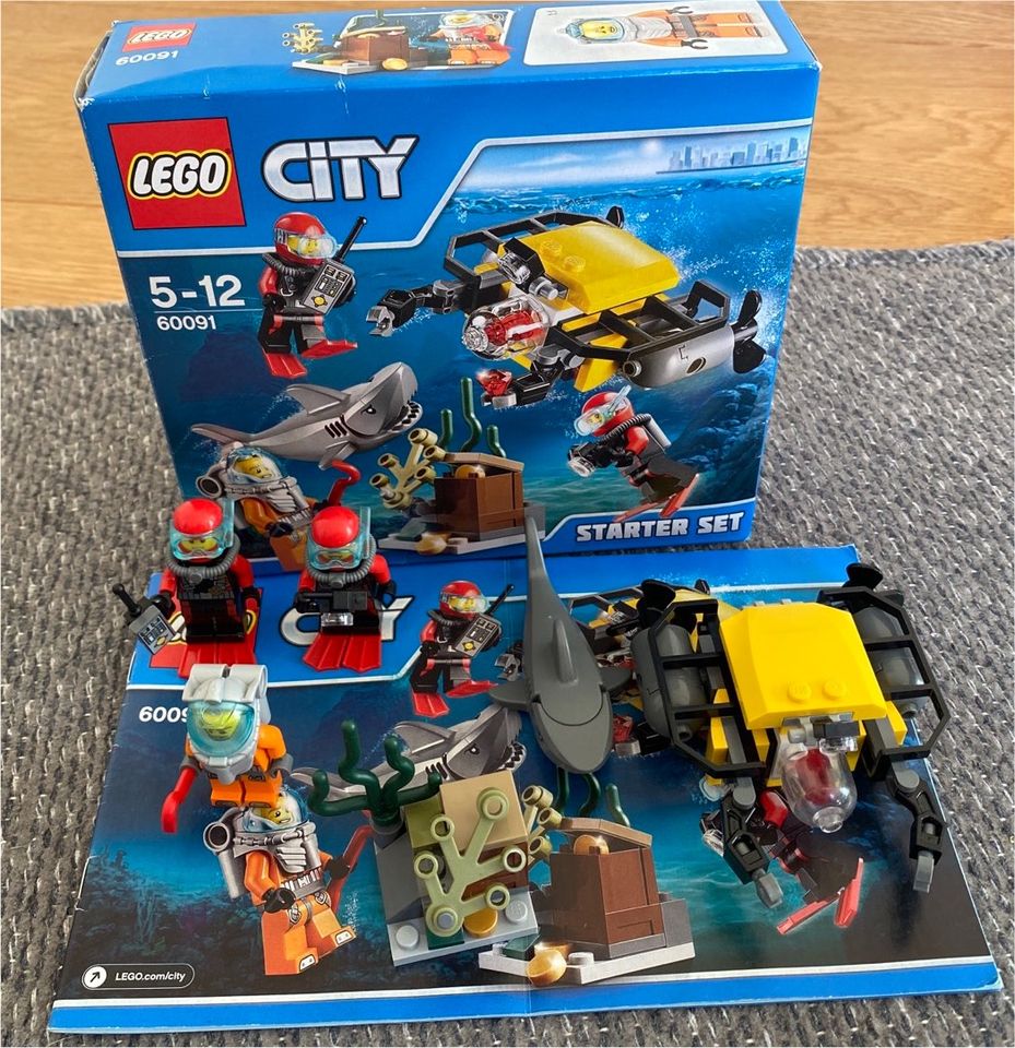 Lego City 60091 Tiefsee Starter-Set in Heiligenhaus