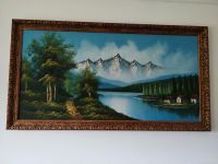 Leinwandbild Öl, mit Signatur,110x60 Baden-Württemberg - Wertheim Vorschau