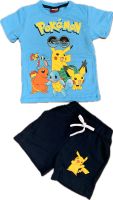 NEU Jungen Boy Sommer Set Shirt Shorts Pokemon Pikachu Glumanda Baden-Württemberg - Leutkirch im Allgäu Vorschau