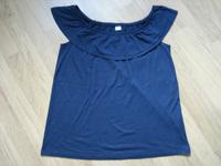 T-Shirt Off Shoulder Shirt marine Gr. L 42 Up Fashion NEU ungetra Nordrhein-Westfalen - Dorsten Vorschau