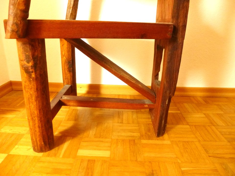 Stuhl Sessel, Massivholz, handgearbeitetes Unikat, Designermöbel in Winsen (Luhe)