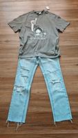 Berschka neu T-Shirt Anime Stradivarius Jeans Kombi Gr. 34 XS Kr. Altötting - Altötting Vorschau