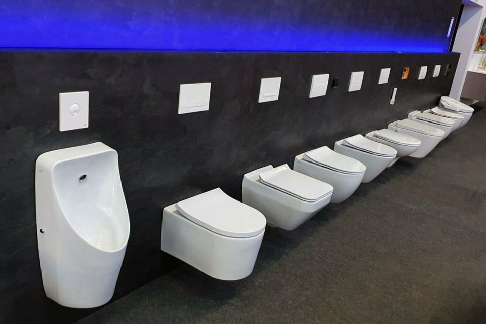 Gäste WC Badmöbel 45 cm Badezimmermöbel Waschtisch 319,- €* in Bad Essen