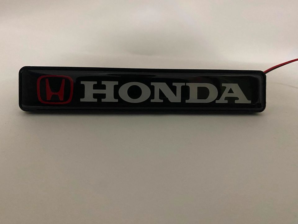 Honda Civic CRX Accord Prelude S2000 LED Kühlergrill Emblem Logo in Groß-Gerau