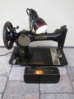 Alte Pfaff Nähmaschine mit Beleuchtung Dekoration Nachtlicht Baden-Württemberg - Fichtenau Vorschau