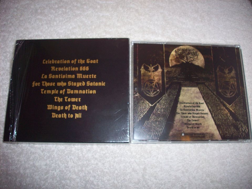 CD NECROPHOBIC Death To All 2009 BLACK METAL 1st pr. RAR Sweden M in Berlin