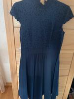 Kleid dunkelblau Spitzenoberteil Gr 38 14€ Bayern - Sulzbach a. Main Vorschau