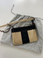 Cross-Body Handtasche echtes Leder schwarz Gold aus Ibiza wie neu Essen - Essen-Borbeck Vorschau