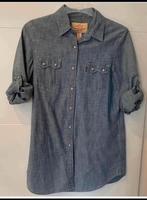 Levis Jeans Hemd S grau blau Damen Hessen - Rodgau Vorschau