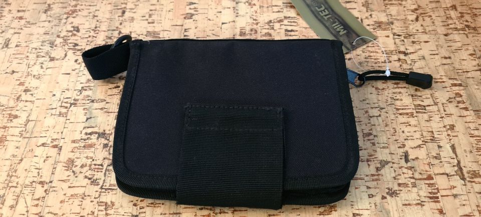 Meldeblock Organizer Case schwarz Notizen Pouch in Lindlar