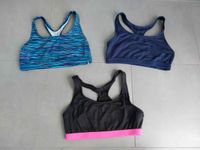 3x Sport BH Dunkelblau / Schwarz / Bunt Gr. M / L 128 134 140 146 Nordrhein-Westfalen - Pulheim Vorschau