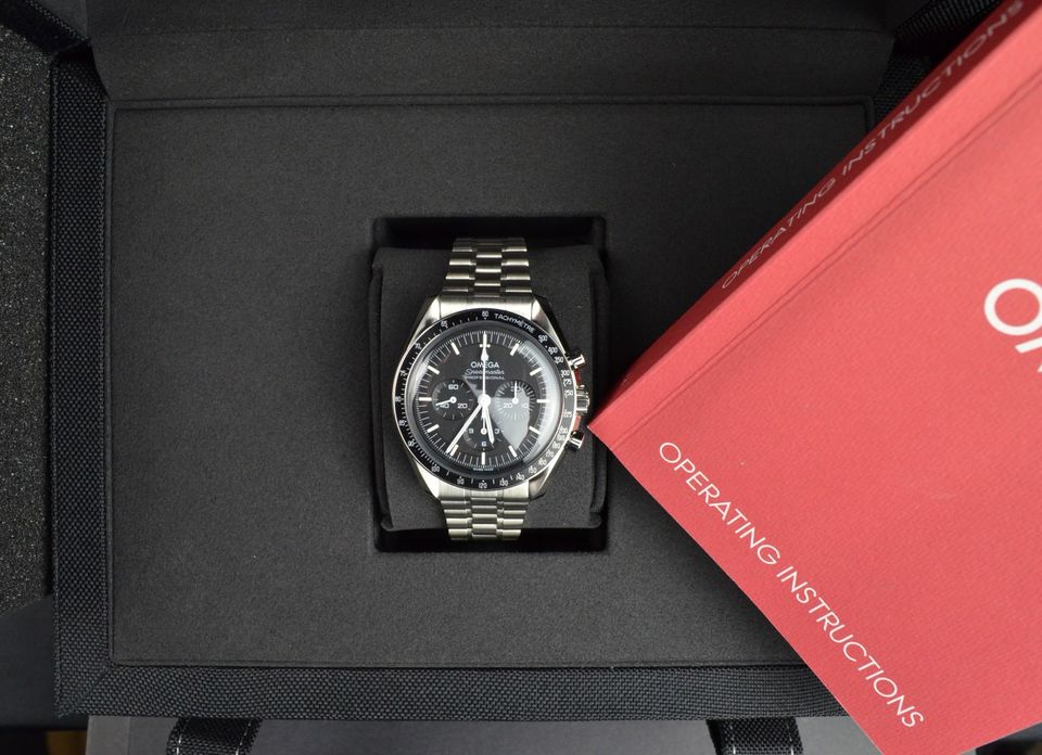 Omega Speedmaster Moonwatch Hesalit Full Set NEU 2024 in Bonn