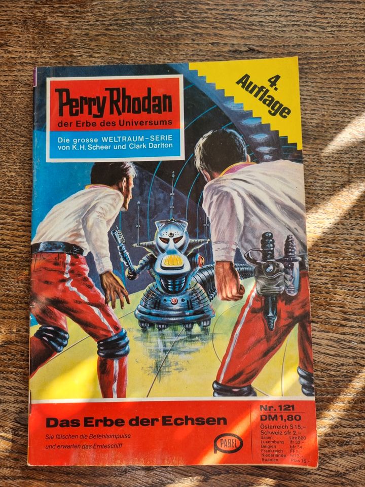 Pherry Rhodan Romane, science fiction, 4 Hefte in Offenbach