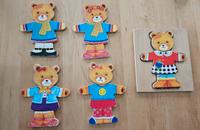 Teddy Puzzle aus Holz zu verschenken Niedersachsen - Lauenbrück Vorschau