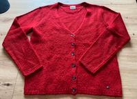 TAIFUN Damen Strickjacke Cardigan Wolle S rot knallrot Nordrhein-Westfalen - Hilchenbach Vorschau