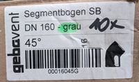 Rohrbögen grau DN 160 45°, 18 Stück Nordrhein-Westfalen - Lünen Vorschau