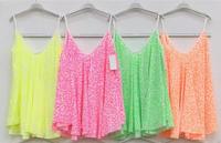 Damen Baumwolle Neon Leo Shirt Tunika m l xl Hessen - Groß-Gerau Vorschau