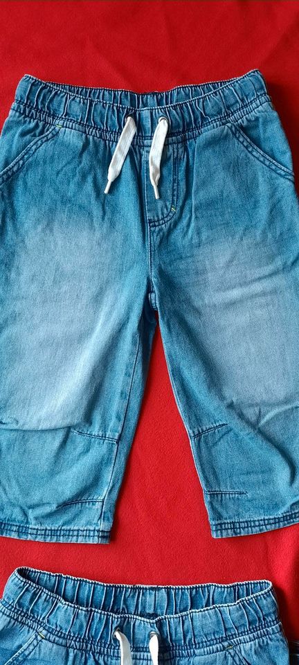 2 Pull-on Jeansshorts Gr. 134 neu in Ritterhude