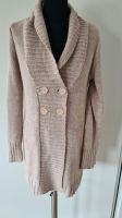 Beiger Strickmantel Jacke Cardigan H&M S 36 38 Bayern - Mering Vorschau