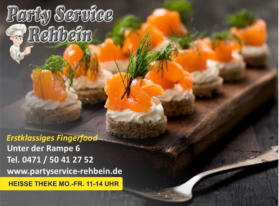 Fingerfood Catering Partyservice Rehbein in Bremerhaven