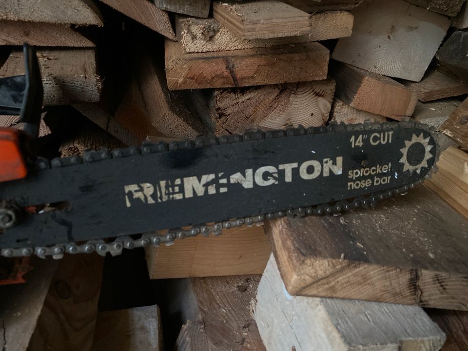 Remington Kettensäge elektrisch Super Deluxe Antik in Holzappel (Rhein-Lahn-Kreis)