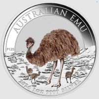 Australien - Emu 2024 - 1 oz Silbermünze Stempelglanz color Niedersachsen - Fürstenau Vorschau