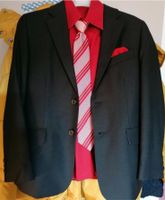 Anzug mit Hemd und Krawatte Gr 140 einmal getragen Bayern - Rögling Vorschau