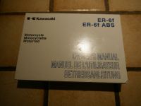 Kawasaki ER-6f ER6f 2013 Handbuch FAHRERHANDBUCH Niedersachsen - Langenhagen Vorschau