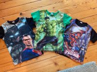 Set 3 T-Shirts, Superhelden, Gr. 128, Hulk, Superman, Spiderman Bayern - Gars am Inn Vorschau