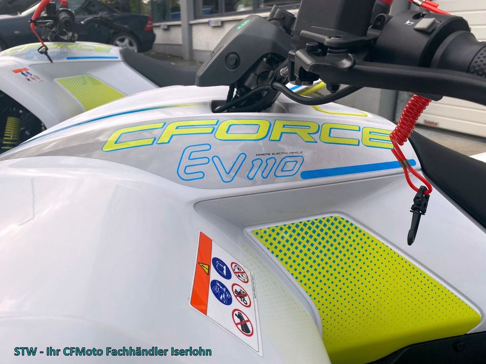 CFMoto CForce 110 EV,100% Elektro Kinderquad, sofort verfügbar in Iserlohn