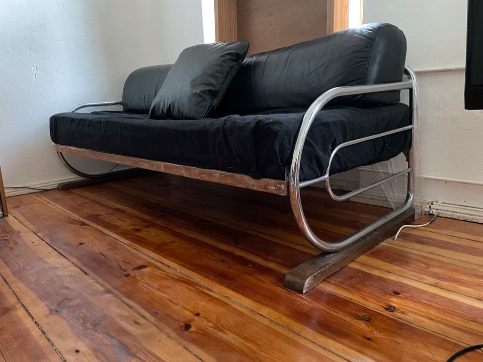 Bauhaus Stahlrohr Sofa Couch Chrom Original in Berlin