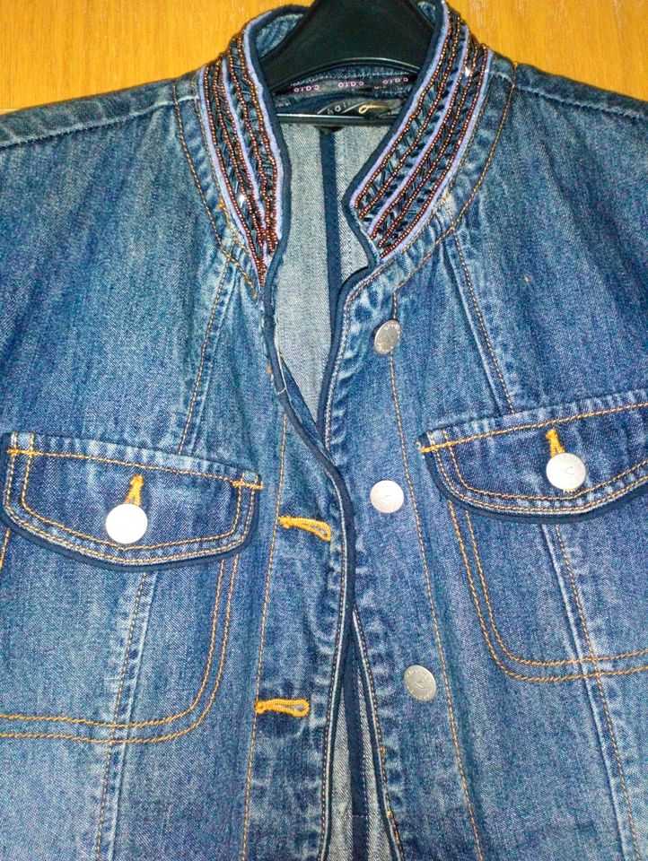 Jeansjacke gr L 50 cm Brustumfang in Moers