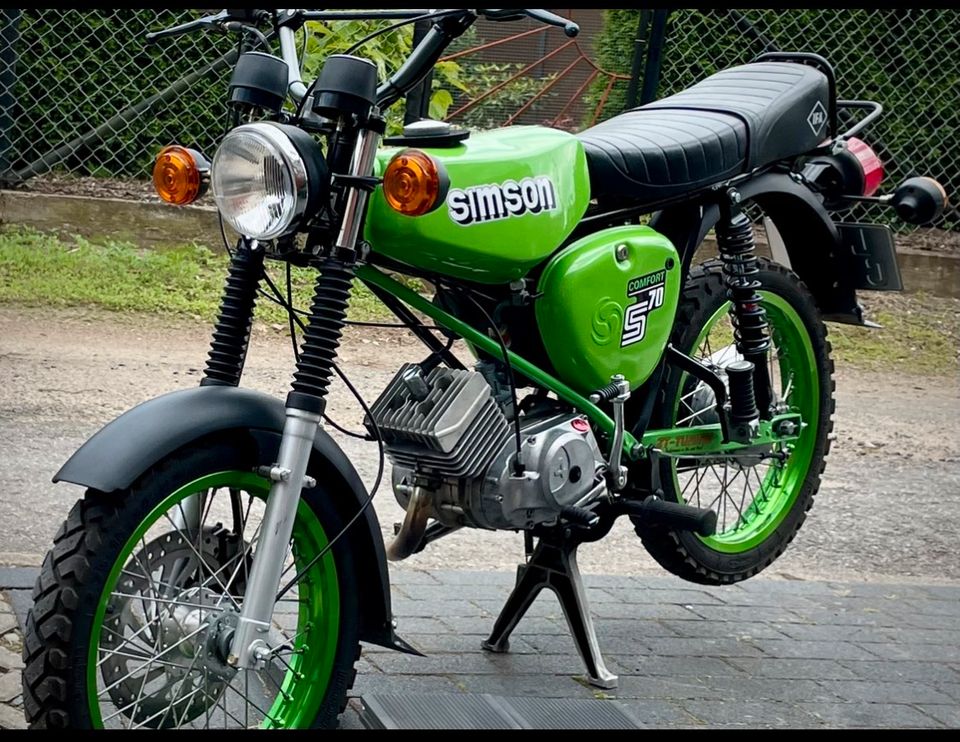 Simson tüv s70  85 ccm  Motor in Gothmann