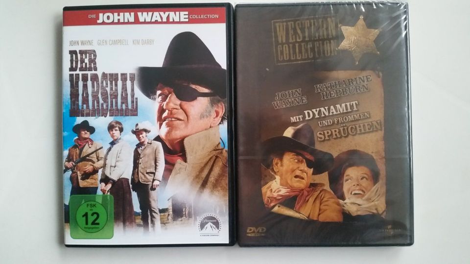 Der Marshal + Mit Dynamit und frommen Sprüchen 2 DVDs J. Wayne in  Rheinland-Pfalz - Dannstadt-Schauernheim | Filme & DVDs gebraucht kaufen |  eBay Kleinanzeigen ist jetzt Kleinanzeigen