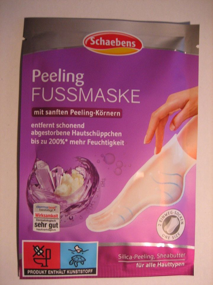 Schaebens Peeling Fussmaske - NEU in Köln
