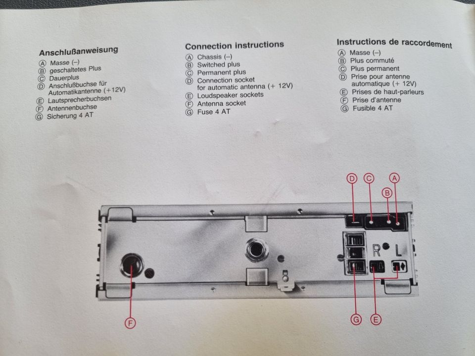 Becker Grand Prix electronic Kurier BE 0777 / 777 Autoradio in Altensteig