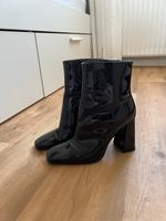 Stiefeletten/Absatzschuhe/H&M/37/Lack/Schwarz Niedersachsen - Uplengen Vorschau