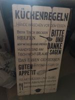 Deko, Dekoschild, Tafel, Küche, Esszimmer, 3€ Nordrhein-Westfalen - Herford Vorschau