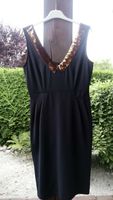 Even & Odd Kleid schwarz Raffung Dress black Bronze Pailletten 36 Thüringen - Erfurt Vorschau