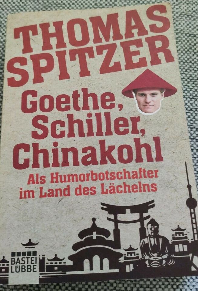 Thomas Spitzer. Goethe, Schiller, Chinakohl. Signiert. Autogramm in Gera