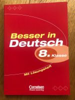 Lernhilfe Deutsch 8. Klasse mit Lösungsheft von Cornelsen Baden-Württemberg - Zell am Harmersbach Vorschau