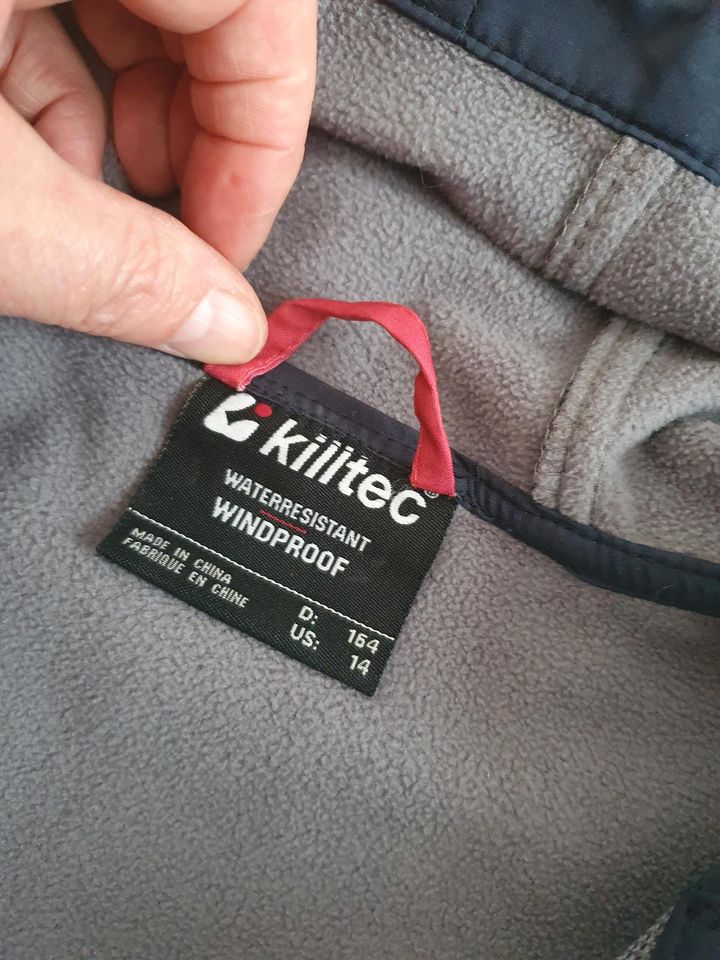 KILLTEC Softshelljacke für Mädchen Größe 164 in dunkelblau in Hann. Münden