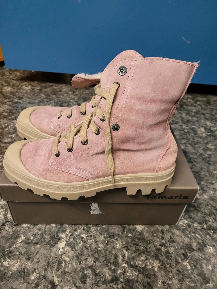 Tamaris Boots rosa in Langenau