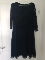 Vera Mont Kleid Gr. 40 mit Spitze dunkelblau Hessen - Grebenhain Vorschau