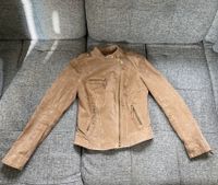 Wildlederjacke in Bikeroptik Baden-Württemberg - Radolfzell am Bodensee Vorschau