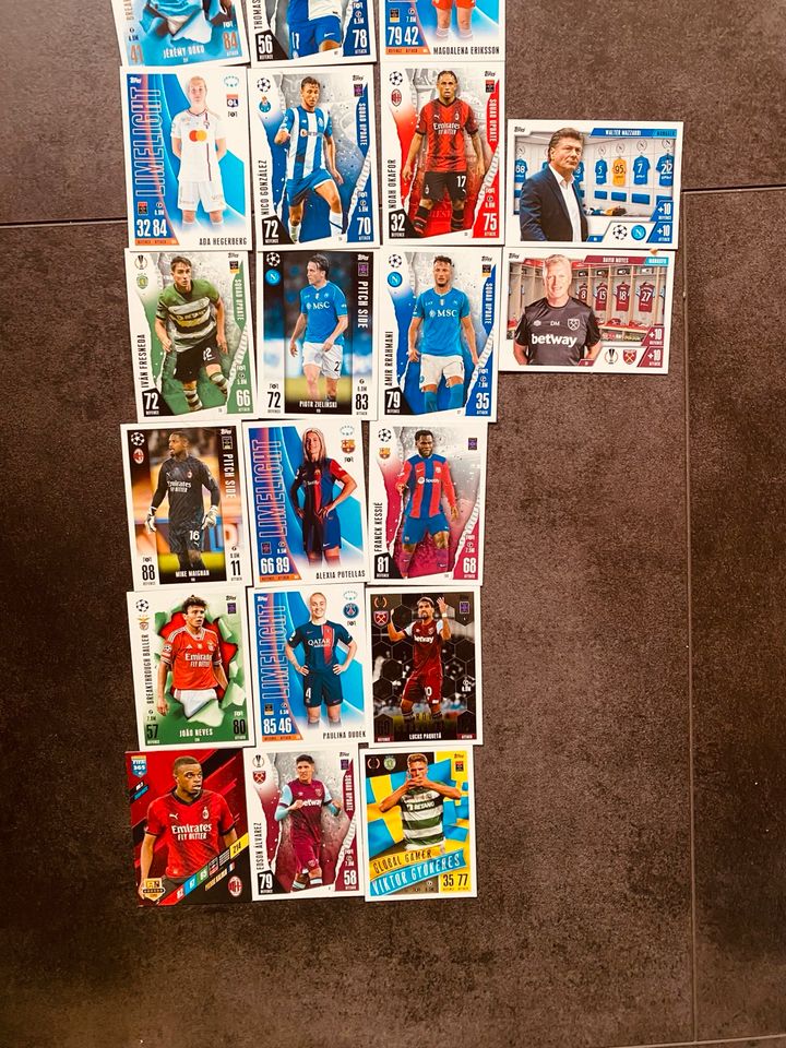 Match Attax Champions League 2023/2024 in Stockach