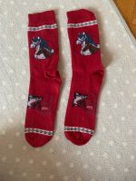 Pferde Socken in rot von Horse by Wowi-socks, Gr. ungefähr 34 Baden-Württemberg - Freiburg im Breisgau Vorschau