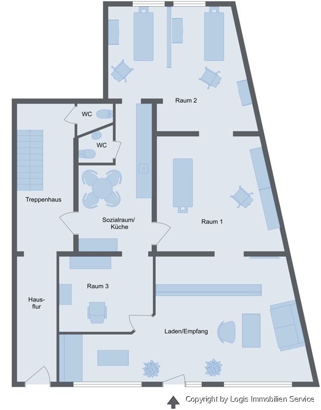 Solides Jugendstil-Investment - gute Frequenzlage in Porz - charmantes Ladenlokal in 4-Parteienhaus in Köln