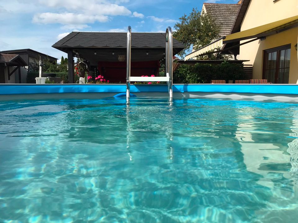 Pool - Stahlmantelbecken (Rund)  mit Filtertechnik in Fürstenwalde (Spree)